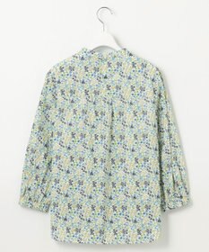 J.PRESS LADIES L 【洗える】Liberty Lilibet＆Hannah Rose スタンドカラー ブラウス