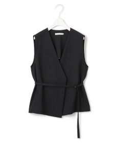 ICB L 【UVカット・洗える】ウール2WAYストレッチ Vネックベスト