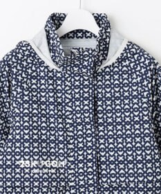 23区GOLF 【WOMEN】モノグラム ポケッタブルレインワンピース