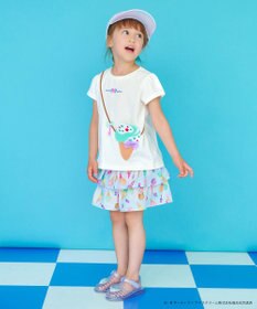 ANY KIDS 【any FAM×サーティワン アイスクリーム】フレーバー 総柄キュロット