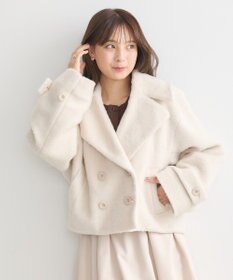 earth music&ecology シャギーショートコート