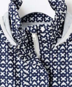 23区GOLF 【WOMEN】モノグラム ポケッタブルレインワンピース