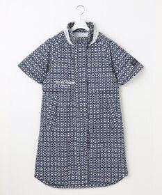 WOMEN】モノグラム レインワンピース 2WAYストレッチ 透湿防水