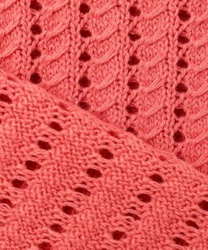 ANY L パターンメッシュニットベスト