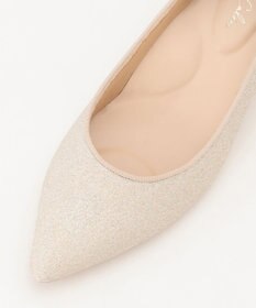 ANY SIS 【23.0cm~24.0cm】ラメローヒール パンプス