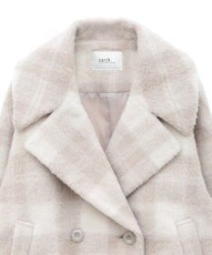 earth music&ecology シャギーショートコート