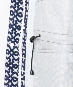 23区GOLF 【WOMEN】モノグラム ポケッタブルレインワンピース