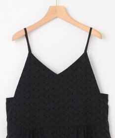 組曲 【WEB限定】エンブロイダリーレースサロペット