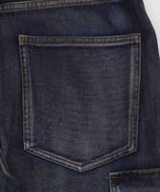 WEGO ローライズバギーフレアデニムカーゴパンツ