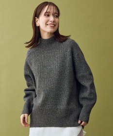 ANY 【LEE掲載】ハイネックウィンターニット チャコール