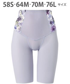 WACOAL ガードル 【肌リフト】 下半身のたるみをリフトアップ スリムなシルエット ロング丈 一枚ばき可能 Qサイズまで対応 大きいサイズ レディース GRC424 /ワコール