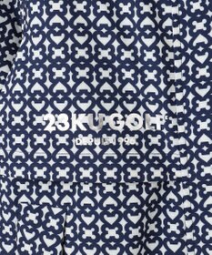 23区GOLF 【WOMEN】モノグラム ポケッタブルレインワンピース