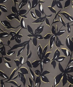 J.PRESS LADIES S 【洗える】ボタニカルプリント スカート