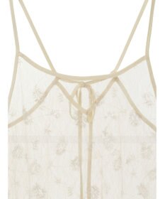 Green Parks スパンコールキャミワンピース