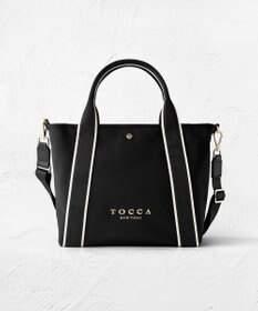 TOCCA BICOLOR RIBBON NYLON M トートバッグ M