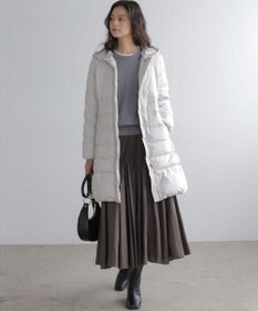 組曲 S 【加藤ローサさん着用】コットンカシミヤMIX刺繍入りニット