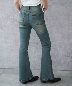 WEGO ストレッチフレアデニムパンツ