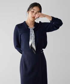 YECCA VECCA スカーフ付きブラウス