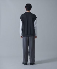 WEGO フェイクレイヤードモックネックベストT（LS）