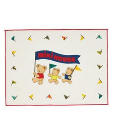 MIKI HOUSE HOT BISCUITS 【ミキハウス】 ミキハウスベア ランチョンマットセット