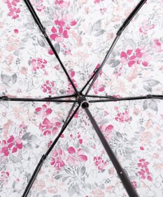 AURORA 【 JILL STUART（ジル スチュアート）】ヴィンテージフラワープリント雨傘（折りたたみ傘）