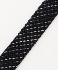 JOSEPH ABBOUD 【キングサイズ・イタリア素材・ストレッチ・日本製】 ストレッチミックスメッシュレジメンタル ベルト