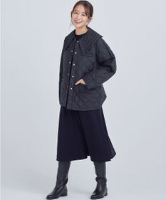 組曲 S 【洗える・中綿】2WAYキルト コート