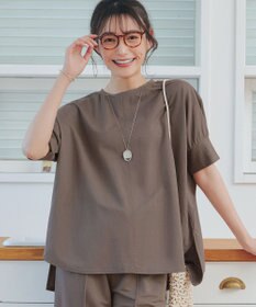 Tiaclasse 【接触冷感・洗える】イージーカットソードルマントップス