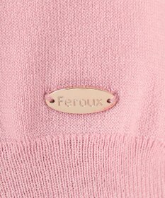 Feroux 【接触冷感・UVカット・洗える】クルーネックハーフスリーブ プルオーバー