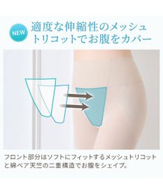 BRADELIS New York 【Yukine inc. 】ゆきねえモアソフト快適ホールドガードル24 接触冷感で汗をかいても快適補正