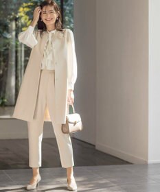 組曲 【KUMIKYOKU NAVY】コンフォータブルドレープ ジレ