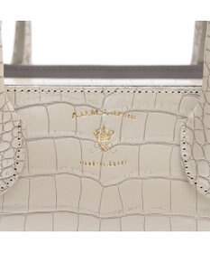 A.D.M.J. 【牛革】クロコ型押し/ ミニトートバッグ