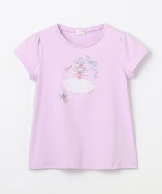ANY KIDS ひんやりクール アップリケTシャツ