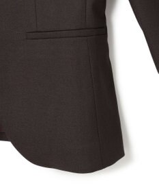 ICB 【洗える】プロヴィスウールツイル ノーカラージャケット