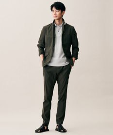 JOSEPH ABBOUD 【キングサイズ・ウエストも伸びる!・ストレッチ】 ハイパワーピケストレッチ パンツ 26SSモデル