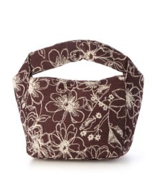 UNBILLION カシュカシュ cache cache / フラワー＆アニマル柄ワンハンドルバッグ