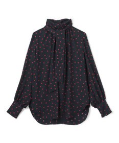 BEIGE， VIGNON / ドットブラウス