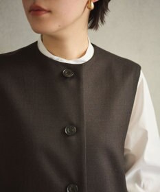 #Newans 大人気ジレが新素材で再登場！チュニックジレ