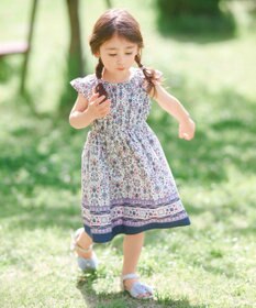 ANY KIDS 【WEB限定柄有】総柄 サマー ワンピース
