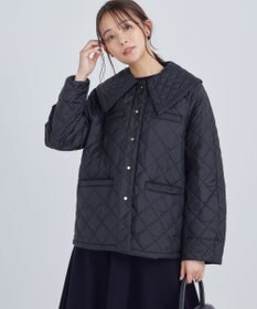 組曲 【洗える・中綿】2WAYキルト コート