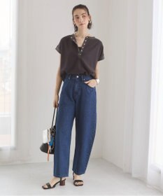 WEGO 【ANGIE VINTAGE/SMLサイズ展開】カーブデニムパンツ
