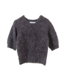 Green Parks テープヤーン半袖ニットプルオーバー