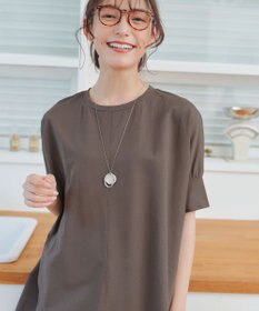 Tiaclasse 【接触冷感・洗える】イージーカットソードルマントップス