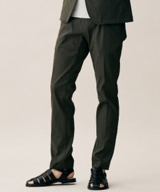 JOSEPH ABBOUD 【キングサイズ・ウエストも伸びる!・ストレッチ】 ハイパワーピケストレッチ パンツ 26SSモデル