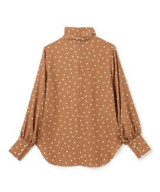 BEIGE， VIGNON / ドットブラウス