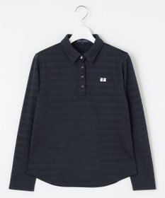 23区GOLF 【WOMEN】ブライトボーダー ポロシャツ 着回し力抜群 1枚で大活躍 高品質 1枚でも◎