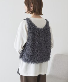 AMERICAN HOLIC 【選べる丈】フェザーVネックベスト