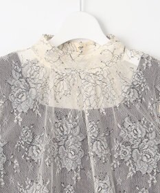 Feroux 【2WAY・セットアイテム】レースブラウス×ジャンパースカートセット