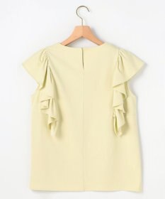 組曲 【先行予約】スウェットファンクションジャージー フリル袖カットソー