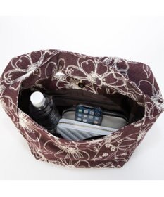 UNBILLION カシュカシュ cache cache / フラワー＆アニマル柄ワンハンドルバッグ